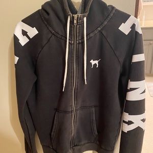 PINK Victoria’s Secret cowl neck full-zip